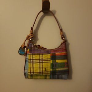 Dooney & Bourke Bitsy Madras Ant Picnic sm purse